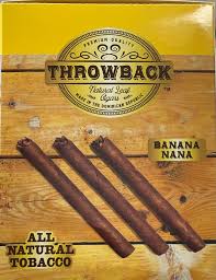 THROWBACK NAT LEAF CIGARS BANANA NANA 8/5PKS  (40)