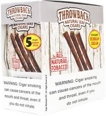 THROWBACK NAT LEAF CIGARS RUSSIAN CREAM 8/5PK (40)
