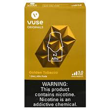 VUSE ALTO  5PK GOLDEN TOBACCO 5% 1.8ML