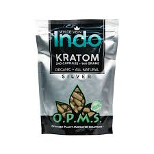 OPMS SILVER WHITE VEIN INDO 144GM 240CT CAPSULES