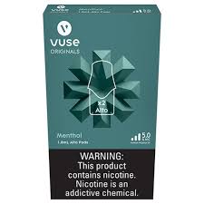 VUSE ALTO  5PK MENTHOL 5% 1X1.8ML