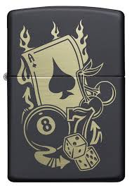 ZIPPO GAMBLING DESIGN