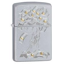 ZIPPO MONEY TREE DESIGN