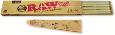 RAW CONE LEAN CLASSIC  20 CONES PK