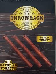 THROWBACK NAT LEAF CIGARS BLACK VELVET 8/5PK (40