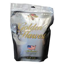 GOLDEN HARVEST SILVER PIPE TOBACCO  6OZ.