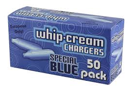SPECIAL BLUE WHIP CREAM CHARGERS 50 PACK