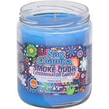 TOP SMOKE ODOR NAG CHAMPA JAR CANDLE 13OZ