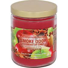 TOP SMOKE ODOR CINNAMON APPLE JAR CANDLE 13OZ