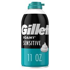 GILLETTE FOAMY SENSITIVE 11OZ