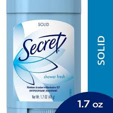 SECRET INV SOLID SHOWER FRESH 1.7OZ