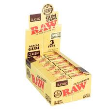 RAW ACACIA GUM STRIPS 3 FEET ROLLS (24)