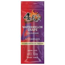 4 K'S WATERMELON GRAPE 15/4CT POUCHES