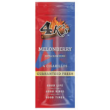 4 K'S MELONBERRY 15/4CT POUCHES