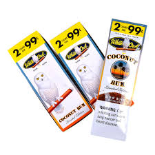 WHITE OWL CIGARILLOS COCONUT 2-99c
