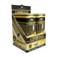 KING PALM 2 MINIS LEMON HAZE 20 POUCHES