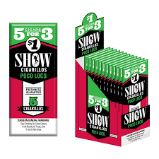 SHOW CIGARILLOS MGO BERRY POCO LOCO 5 FOR $1