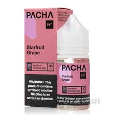 PACHAMAMA SALTS STARFRUIT GRAPE 30ML 25MG