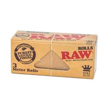 RAW CLASSIC KING SIZE 3 METER ROLLS (12)