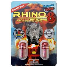 RHINO 8 SUPREME 8800 DOUBLE SHOT