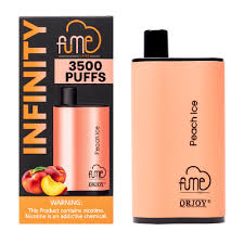 FUME INFINITY PEACH ICE 3500 PUFFS