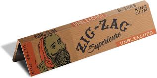 ZIG-ZAG KING SLIM UNBLEACHED SLOW BURNING