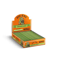 ZIG-ZAG KING SLIM ORGANIC HEMP SLOW BURNING