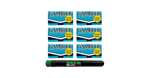 GAMBLER 1 1/4 CIGARETTE PAPER 24 BOOKLETS (1)