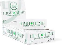 HIGH HEMP ORGANIC ROLLING PAPER 1 1/4