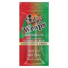 4 K'S WATERMELON 15/4CT POUCHES