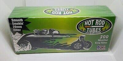 HOT ROD REG KING MENTHOL TUBES 200 (1)