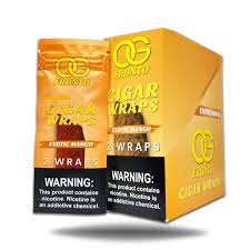 OG PREMIUM CIGAR WRAPS MANGO 2/PK (25)