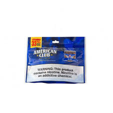 AMERICAN CLUB PIPE TOBACCO BLUE BAG 1.5OZ