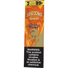ZIG-ZAG WRAPS ORANGE 2/.99