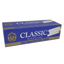 CLASSIC BLUE KING SIZE CIGARETTE TUBES 200