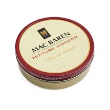MAC BAREN MIXTURE MODERN DANISH PIPE TO 3.5OZ TIN
