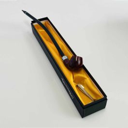 NIRVANA E-LONG PEAR WOOD PIPE 30308 (1)