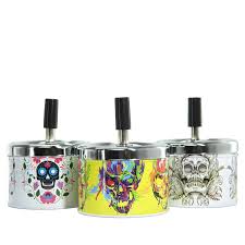 BLINK SPIN AWAY ASHTRAY SKULLS (6)