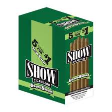 SHOW CIGARILLOS GREEN 5 FOR $1