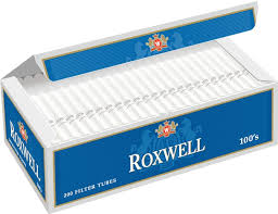 ROXWELL 100'S BLUE 200 FILTER TUBES 5 BOX