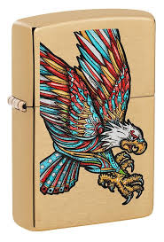 ZIPPO TATTOO EAGLE DESIGN