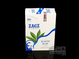 ZIGZAG HEMP WRAP 2/99 BLAZIN BLUE