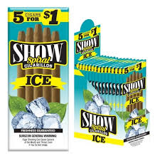 SHOW CIGARILLOS ICE 5 FOR $1