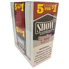 SHOW CIGARILLOS RUSSIAN GEM 5 FOR $1
