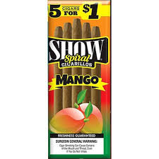 SHOW CIGARILLOS MANGO 5 FOR $1