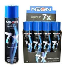 NEON GAS LIGHTER REFILL 7x