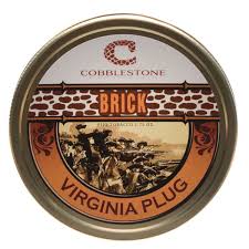 COBBLESTONE VIRGINA PLUG PIPE TOB 1.5OZ TIN