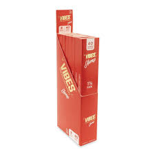 VIBES RED 1 1/4 CONE 40/PK (8)