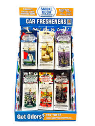 TOP SMOKE ODOR EXTERMINATOR CANDLE FOR CAR  12/BAG