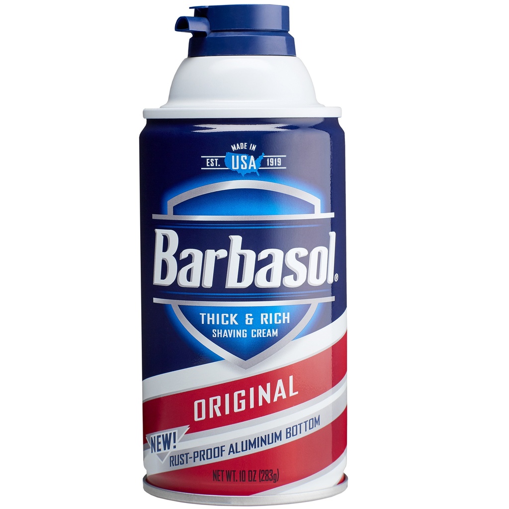 BARBASOL CONTAINER